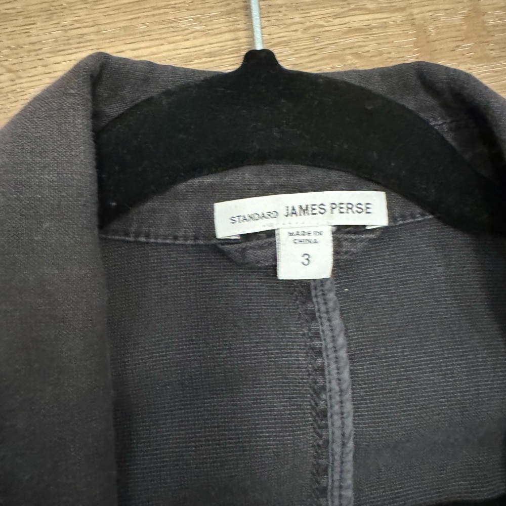 James Perse Unstructured Jacket - Picture 9 of 10
